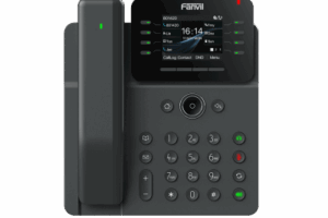 Telefono IP Handset Inalámbrico, 12 Líneas SIP, Conferencia 6 Vias, Puertos Gigabit, PoE, Pantalla 2.8