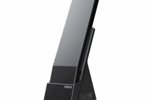 Teléfono IP Inalámbrico para Hotelería con Wi-Fi 6 Doble Banda, 6 Teclas DSS,Material Antibacterial