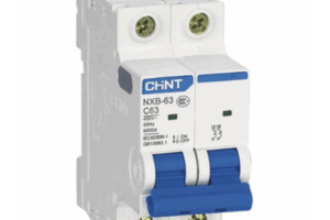 Pastilla para Riel Din, 2 Polos, 40 Amp, Vca:110/415v, 10kA, Catálogo: NXB632PC40, Serie: NXB-63.