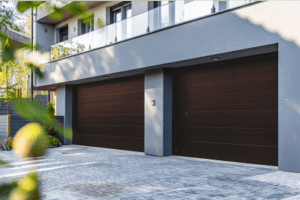 Sección para puerta de Garage / Lisa / Color blanco / Para GARAGE208 / Estilo Americana.