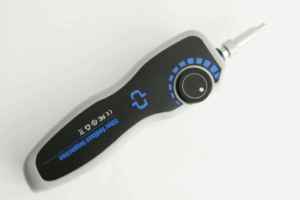 Microscopio para inspección de conectores de fibra óptica