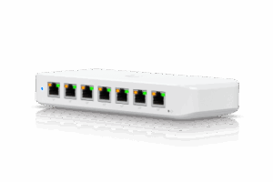 USW Ultra 210W Switch de 8 Puertos GbE (7 Puertos PoE+ y 1 Puerto Entrada PoE++) con Opciones de Montaje Versátiles