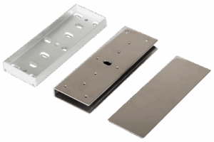 SOPORTE EN U PARA PUERTA DE CRISTAL PARA CERRADURAS ELECTROMAGNÉTICAS DE LA SERIE DE 1.200 LB