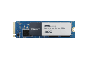 SSD 400 GB NVMe M.2 Serie Enterprise | SSD 400 GB | Alto Rendimiento Hasta 660000 IOPS Lectura | Resistencia Hasta 2900 TBW | Protección de Datos Integral | Análisis de Vida Útil | Diseñada para Sistemas Synology.