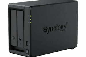 NAS Synology DiskStation DS725+ | 2 Bahías | Expandible hasta 7 Unidades | 2 Ranuras M.2 NVMe | Puerto 2.5GbE | Rendimiento 276 MB/s Lectura y 224 MB/s Escritura | Compatible con Unidad de Expansión DX525.