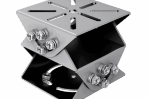 Montaje de Conexión para Cámaras IDS-TCM403-BI(G)/POE/0832 / Fabricado en Aluminio / Anticorrosivo