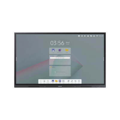 Pantalla Touch 4K Interactivo de 86" con Lápiz Táctil. WIFI, Puertos USB/RS232/LAN/HDMI/DP, Compatible VESA