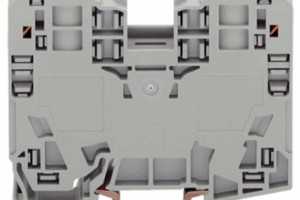 Borna de Paso / 2 Conductores / 35 mm² / POWER CAGE CLAMP / Montaje en Carril DIN 35 x 15 / Poliamida (PA66) / Gris / Tensión 1000 V / Corriente 125 A