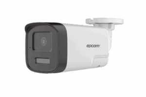 [Audio Bidireccional + Dual Light + ColorVu] Bala TURBOHD 4K (8 Megapixel) / Lente 2.8 mm / 30 mts IR EXIR + 20 mts Luz Blanca / Micrófono y Bocina Integrado / Exterior IP67 / Metal / dWDR