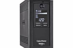 UPS de 1000 VA/600 W, Topología Línea Interactiva, Entrada 120 Vca NEMA 5-15P, Tipo Mini Torre, Con 9 Tomas NEMA 5-15R