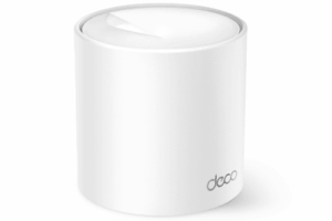 Router Inalámbrico MESH Interior para Hogar / Doble Banda Wi-Fi 6 AX3000 Mbps / 3 Puerto Gigabit WAN/LAN / 2 Antenas Internas / Administración Mediante la App Deco (iOS, Android) / Protección HomeShield