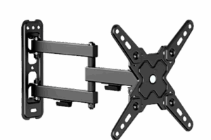 Soporte de Pared Articulado para Pantallas o Monitores | Compatibilidad VESA 75x75 - 200x200 / Hasta 43 Pulgadas | Capacidad Máxima de Carga 20 kg | Fabricado en Acero