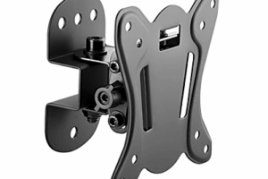 Montaje  Compacto de Pared para Monitores de 13 a 27" | Soporta hasta 25 Kg| Compatible con  Vesa 75 x 75 / 100 x 100 | Fabricado en  Acero