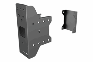 Accesorio_ Placa para Montaje doble de Pantallas Para Exhibicion de Pared a Pared| Dimensiones 225.2 mm x 126.2 mm x 95 mm