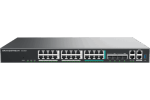 Dispositivo de Convergencia de Redes GCC6021 / Router VPN / Firewall de Próxima Generación / IP PBX / Switch de Red / 4 Puertos Gigabit Ethernet / 1 Puerto SFP+ 10 Gigabit / 1 Puerto 2.5 Gigabit / Gestión en la Nube GDMS / Montaje en