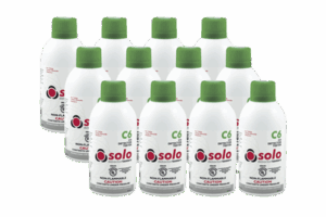 Paquete De 12 Latas De Gas Genuino De Monóxido De Carbono CO De Uso Manual o Dispensadores SOLO-330/SOLO-332