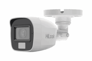 [Dual Light + ColorVu] Bala TURBOHD 3K megapixel / 20 mts IR + 20 mts luz blanca / Lente 2.8 (105° de Visión) / Exterior IP66 / Audio por Coaxitron / TVI-AHD-CVI-CVBS / Metal  / Smart-Hybrid light