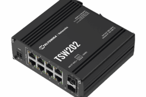 Switch Industrial Administrable L2, 8 puertos PoE 802.3af/at, Soporta Profinet