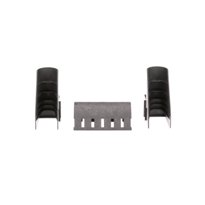 Kit de Bajada de Cables Para Charola Tipo Escalerilla, Con Control de Radio de Curvatura, Fabricado en Nylon 6.6, Color Negro