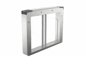 Carril Central Para Torniquete Swing AP-8000HD/ 4 Pares Detectores IR / Motor Sin Escobillas / Capacidad 20-60 Personas por Minuto / Ancho Carril 550-900 mm / Material Acero Inoxidable SUS304 / Interior y Exterior