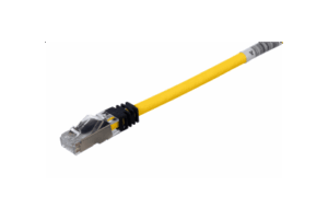 Patch Cord Cat6A, Blindado S/FTP, CM/LS0H, 2 m., Color Amarillo
