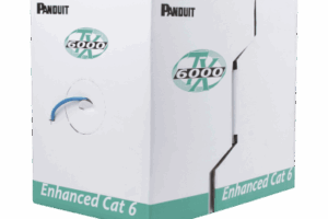 Bobina de Cable UTP 305 m. de Cobre, TX6000™ PanNet, Reelex, Azul, Categoría 6 Mejorado (23 AWG), LSZH (Bajo Humo, Cero Halógenos), de 4 pares