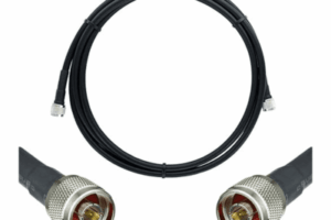 Jumper Coaxial de 50 Ohm con Cable Wilson-400 | Conector N Macho en los extremos | 9.14 metros de longitud.
