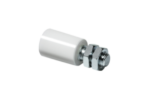 Rodillo de Nylon 40mm / Con Cuerpo de Acero Galvanizado Resistente a la Corrosión