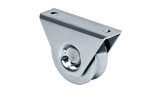 (325V-80) Rueda de 8 cm / Con Capacidad Para Puertas de Hasta 200 Kg / Para Montaje en Superficie / Canal Tipo "V"