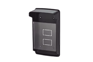 Cubierta o Housing Color Negro Para dispositivos de Control de Acceso / Medidas 245 x 82 x 142 mm / Compatible con Teclados, Videoporteros, Biométricos, Etc.