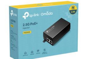 Inyector PoE+ (30W) / Gigabit 802.3 af/at / 2 puertos 10/100/1000 Mbps / Plug and Play / Fuente alimientación Integrada