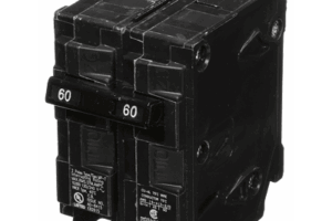 Interruptor automático enchufable tipo QP 2 polos, 60 amp