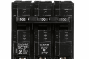 Interruptor automático enchufable tipo QP 3 polos, 100 amp.