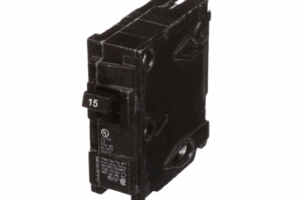 Interruptor automático enchufable tipo QP 1 polo, 15 amp.