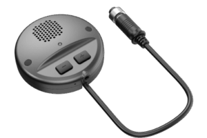 Accesorio para Audio de 2 Vías /  Compatible con DVR Móvil HIKVISION / Conector Tipo Aviación / Micrófono y Altavoz Integrados
