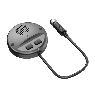 Accesorio para Audio de 2 Vías / Compatible con DVR Móvil HIKVISION / Conector Tipo Aviación / Micrófono y Altavoz Integrados