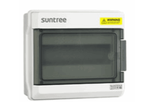 Gabinete Plástico para Exterior IP65 para Riel Din 6 espacios.