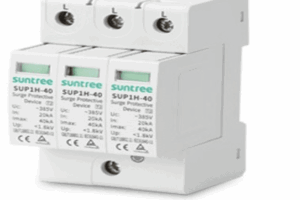 Supresor de Picos Transitorios de Voltaje, Diseñado Para Sistemas Fotovoltaicos, Uso en Corriente Alterna 220 Vca ,3 Polos.