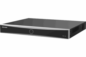 [Acusearch] NVR 12 Megapixel (4K) / 16 canales IP / AcuSense (Evita Falsas Alarmas) / Reconocimiento Facial / 2 Bahías de Disco Duro / HDMI en 4K / Sin Puertos PoE+ / Alarmas I/O