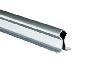 Guía de Piso Para Ruedas Tipo V de 6m / Para Empotrar / Fabricada en Acero Galvanizado