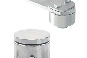 85M + 87M / Kit de Bivelo y Tejuelo Medianos Para Puertas de Hasta 450 Kg