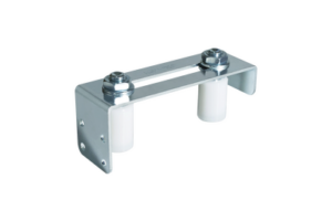 Placa guia para puertas corredizas