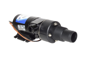 Bomba maceradora de 24 Vcd para manguera de entrada con orificio de 38 mm (1½”), manguera de descarga con orificio de 25 mm (1”)