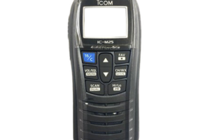 Tapa Frontal de Repuesto / Color Gris / Compatible con Radios Serie IC-M25 / Material Plástico Resistente / Reemplazo Original