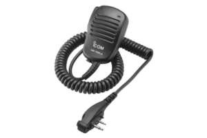 Micrófono de solapa con clip giratorio para IC-F3003, F3013, F1000, F3031, F3103D, F3210, F3230D, F1000D