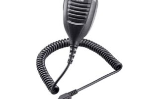 Micrófono de Solapa uso Rudo. Para Radios IC-F3161/4161DS/DT, IC-F50/60/V