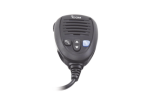 Micrófono color negro con conector de peineta para radios IC-M424 y  IC-M506