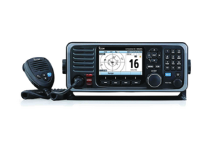 Radio Móvil Marino en la banda de VHF, con pantalla a color de 4.3 pulgadas, receptor de GPS, grabador de voz, no incluye el receptor AIS