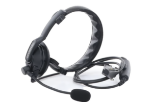 Diadema Liviana con Micrófono Boom y PTT de Color Negro (IS) P/ NX-5200 NX-5300 NX-200 NX-300 NX-3200 NX-3300 TK-480