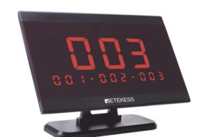 Pantalla receptora inalambrica para sistema de llamada de asistencia